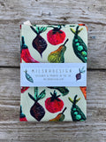 Vegetable Print Tea Towel