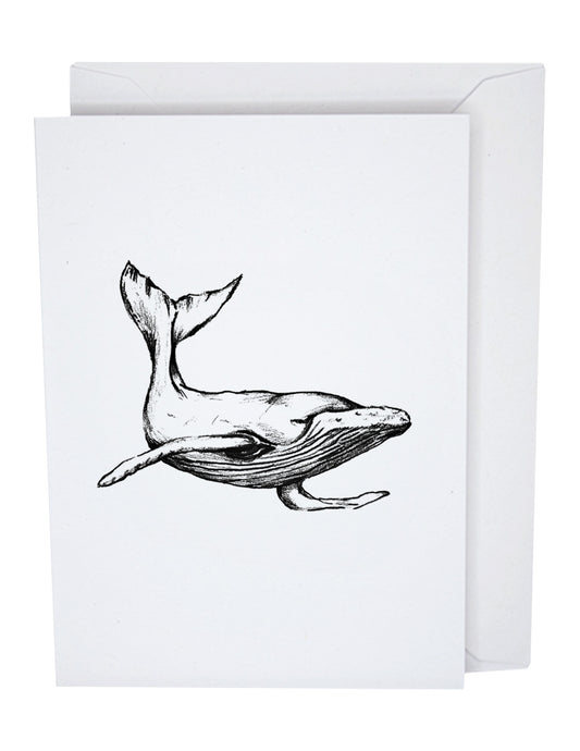 Whale Greeting Card